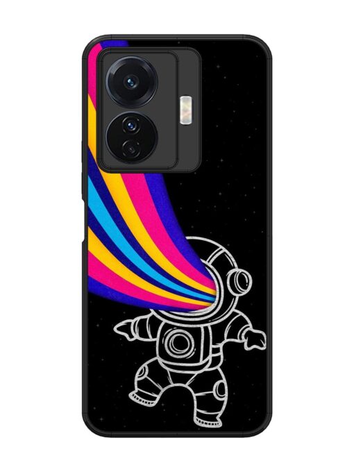 Astronaut Glossy Metal TPU Phone Cover for Vivo T1 Pro (5G)