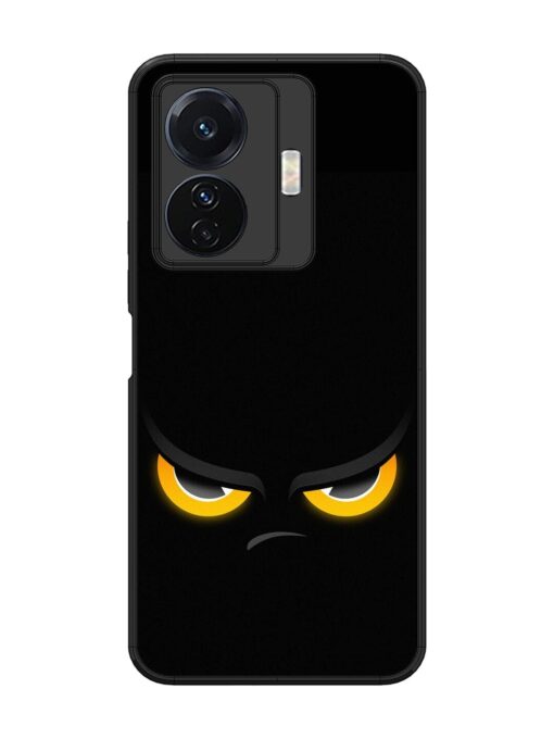 Scary Yellow Eye Glossy Metal TPU Phone Cover for Vivo T1 Pro (5G)