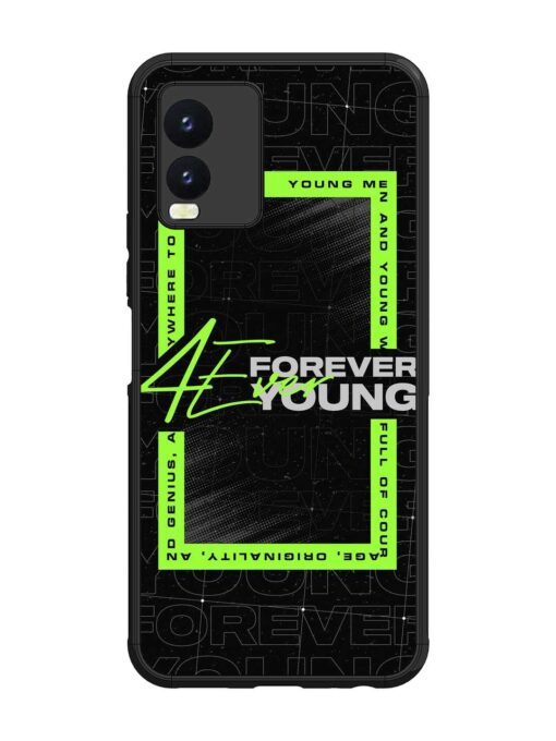 Forever Young Glossy Metal Phone Cover for Vivo T1X