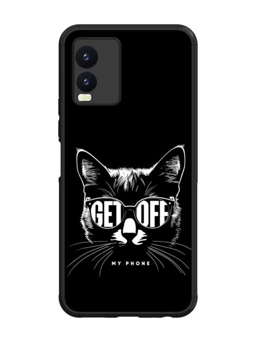 Get Off Glossy Metal TPU Phone Cover for Vivo T1X Zapvi