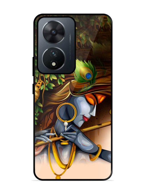 Krishna Glossy Metal Phone Cover for Vivo T2 (5G)