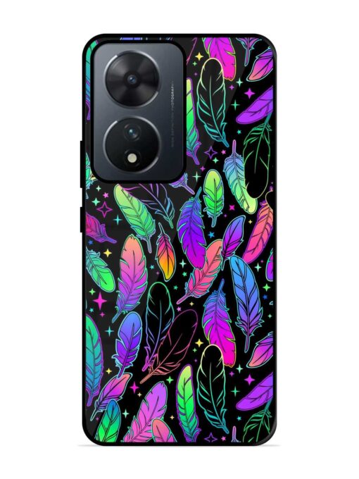 Bright Multi Colored Seamless Glossy Metal Phone Cover for Vivo T2 (5G)