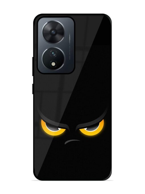 Scary Yellow Eye Glossy Metal TPU Phone Cover for Vivo T2 (5G) Zapvi