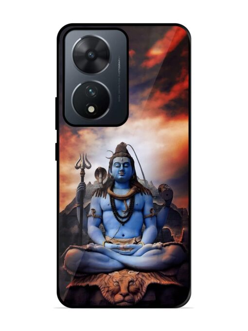 Jai Jai Shiv Glossy Metal Phone Cover for Vivo T2 (5G)