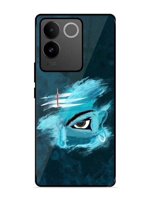 Lord Shiva Glossy Metal Phone Cover for Vivo T2 Pro (5G) Zapvi