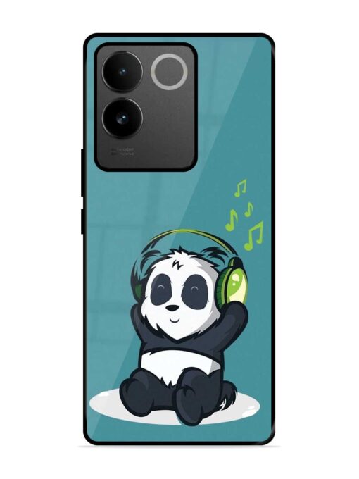 Music Panda Glossy Metal Phone Cover for Vivo T2 Pro (5G) Zapvi