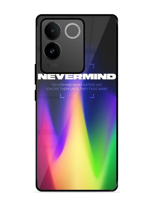 Nevermind Glossy Metal Phone Cover for Vivo T2 Pro (5G) Zapvi