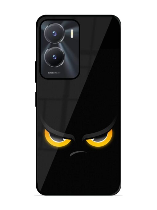 Scary Yellow Eye Glossy Metal TPU Phone Cover for Vivo T2X (5G)