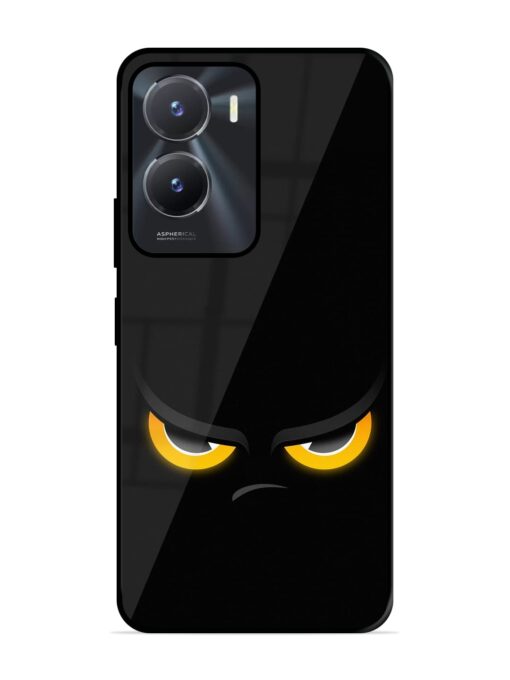 Cartoon Eye Glossy Metal Phone Cover for Vivo T2X (5G)