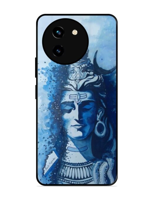 Shiv Art Glossy Metal Phone Cover for Vivo T3X (5G) Zapvi