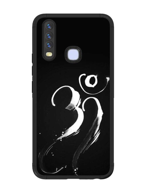 Om Logo Glossy Metal Phone Cover for Vivo U10 Zapvi