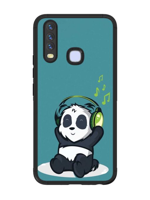 Music Panda Glossy Metal Phone Cover for Vivo U10 Zapvi