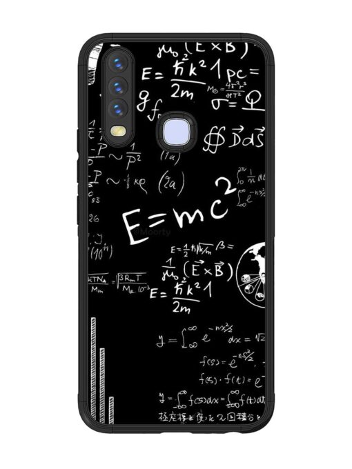 E=Mc2 Mass?Energy Equivalence Glossy Metal Phone Cover for Vivo U10 Zapvi