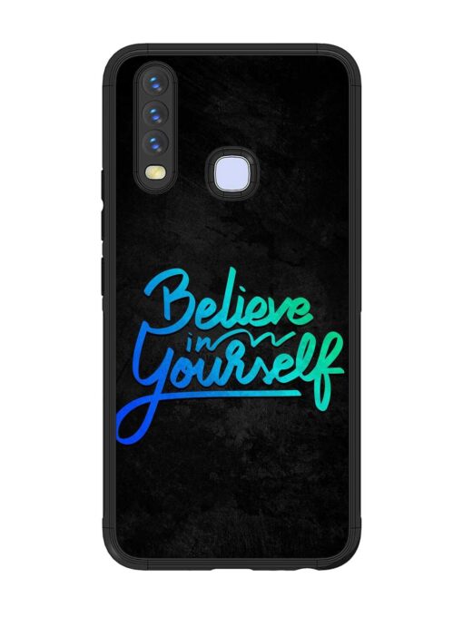 Believe In Yourself Glossy Metal Phone Cover for Vivo U10 Zapvi