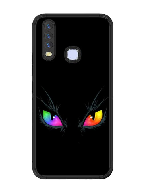 Cat Eyes Glossy Metal Phone Cover for Vivo U10 Zapvi