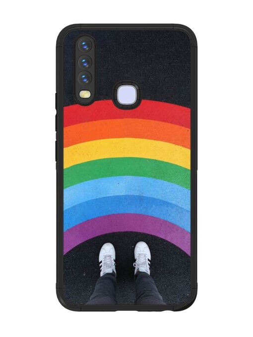 Legs Rainbow Glossy Metal TPU Phone Cover for Vivo U10 Zapvi