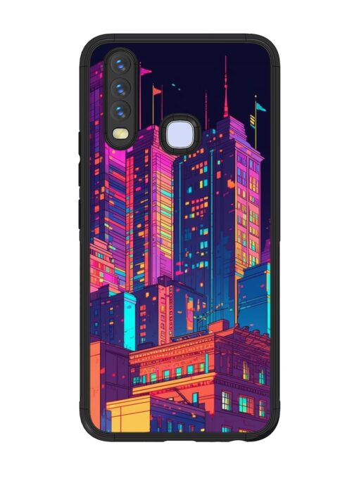 City View Glossy Metal Phone Cover for Vivo U10 Zapvi