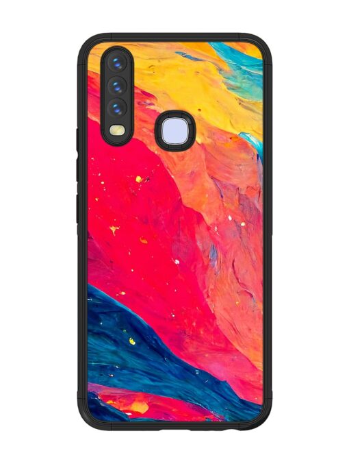 Starry Night Glossy Metal Phone Cover for Vivo U10 Zapvi