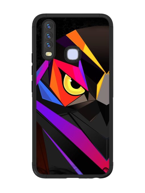 Wpap Owl Glossy Metal Phone Cover for Vivo U10 Zapvi