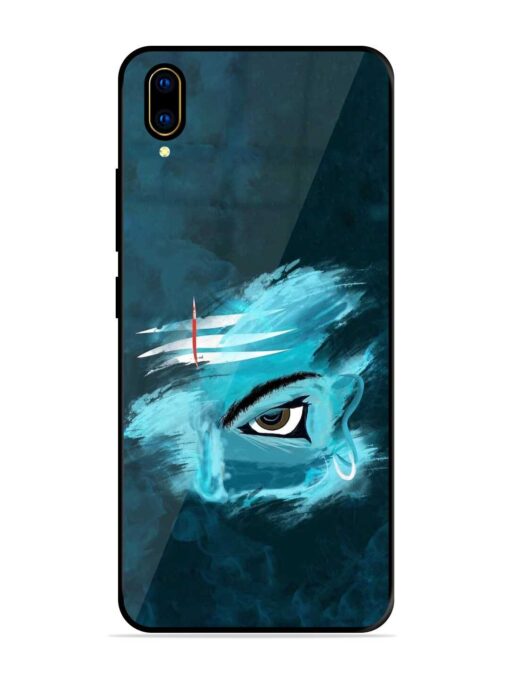 Lord Shiva Glossy Metal Phone Cover for Vivo V11 Pro Zapvi