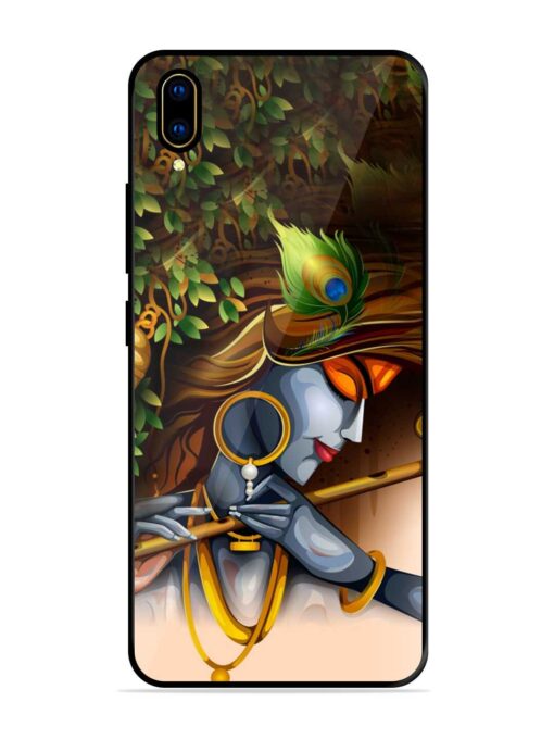 Krishna Glossy Metal Phone Cover for Vivo V11 Pro Zapvi