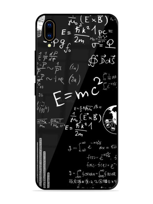 E=Mc2 Mass?Energy Equivalence Glossy Metal Phone Cover for Vivo V11 Pro Zapvi