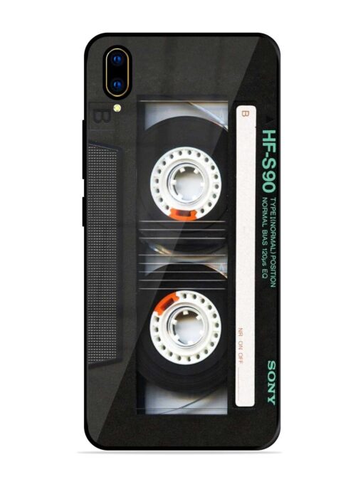 Sony Hf-S90 Cassette Glossy Metal Phone Cover for Vivo V11 Pro Zapvi