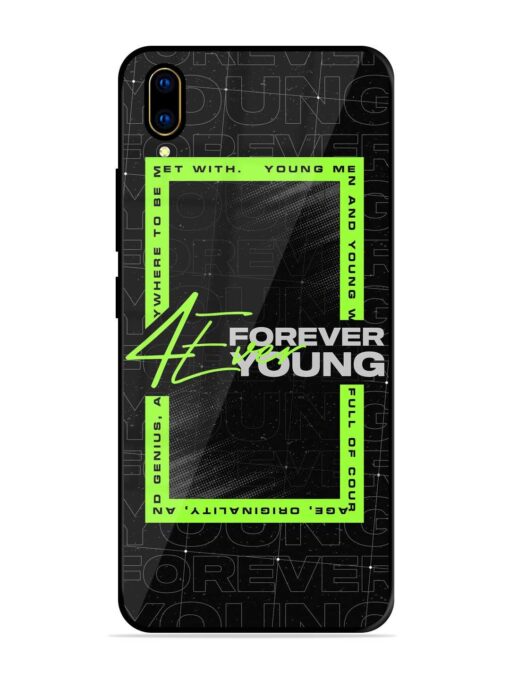 Forever Young Glossy Metal Phone Cover for Vivo V11 Pro Zapvi