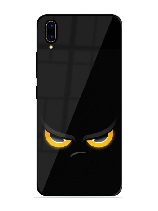 Scary Yellow Eye Glossy Metal TPU Phone Cover for Vivo V11 Pro Zapvi