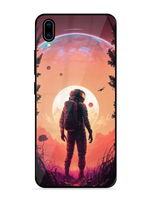 Red Sky At Morning Glossy Metal Phone Cover for Vivo V11 Pro Zapvi