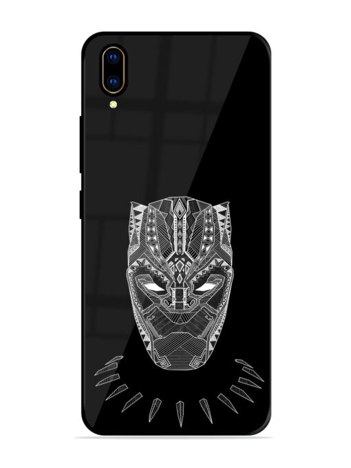 Fictional Art Glossy Metal Phone Cover for Vivo V11 Pro Zapvi