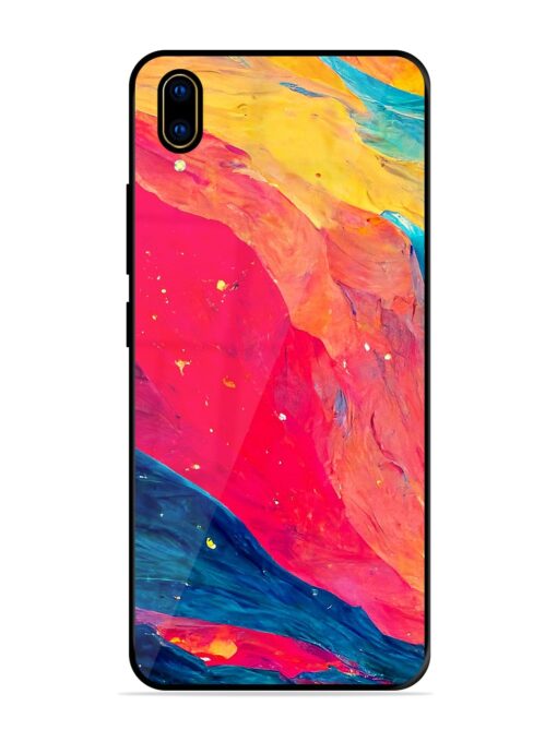 Starry Night Glossy Metal Phone Cover for Vivo V11 Pro Zapvi