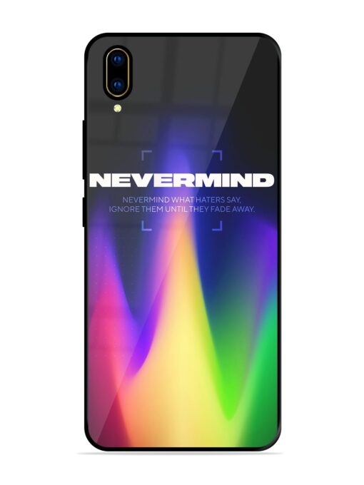 Nevermind Glossy Metal Phone Cover for Vivo V11 Pro Zapvi