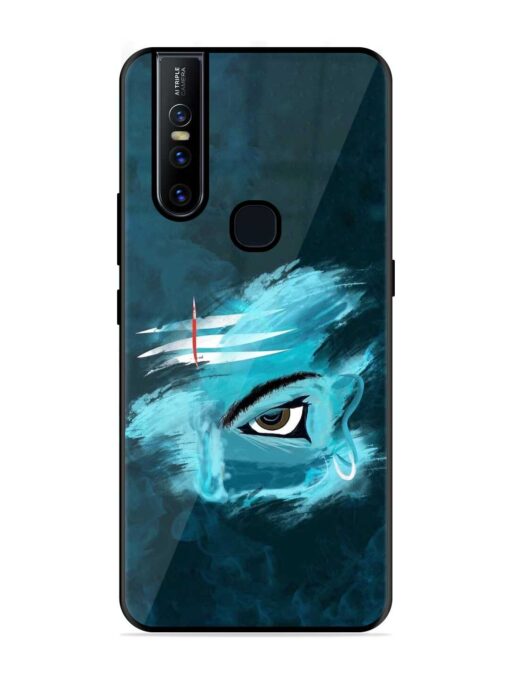 Lord Shiva Glossy Metal Phone Cover for Vivo V15 Zapvi