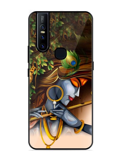 Krishna Glossy Metal Phone Cover for Vivo V15