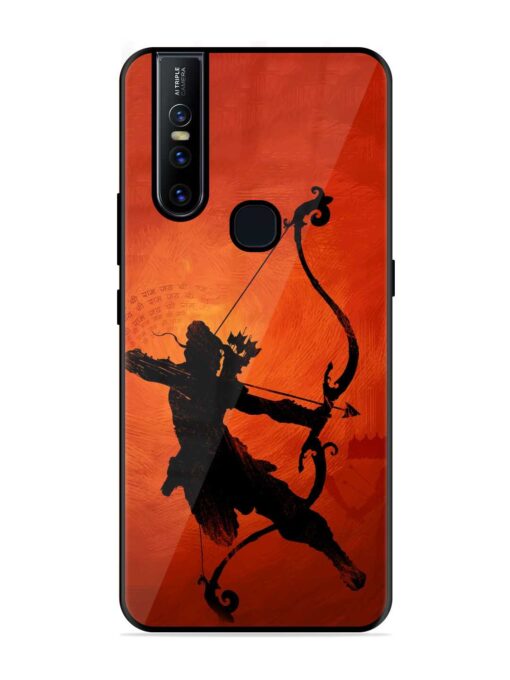 Illustration Lord Rama Glossy Metal Phone Cover for Vivo V15