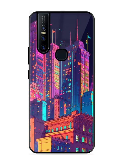 City View Glossy Metal Phone Cover for Vivo V15 Zapvi