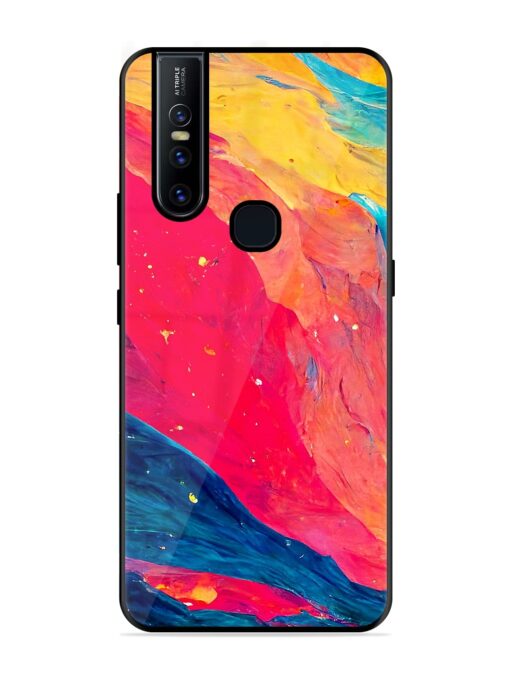 Starry Night Glossy Metal Phone Cover for Vivo V15