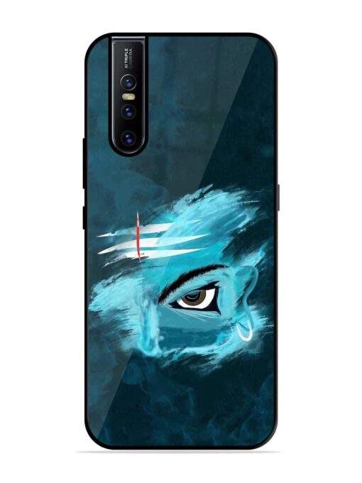 Lord Shiva Glossy Metal Phone Cover for Vivo V15 Pro Zapvi