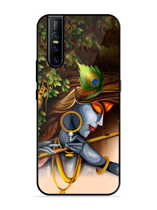 Krishna Glossy Metal Phone Cover for Vivo V15 Pro Zapvi