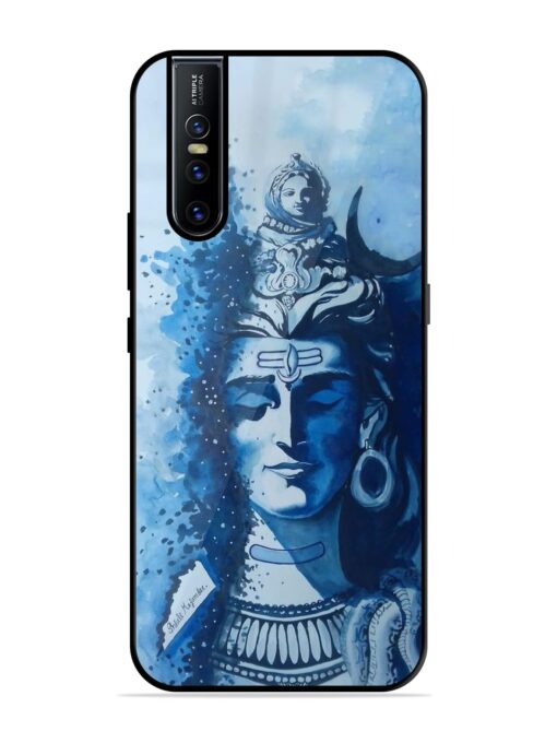 Shiv Art Glossy Metal Phone Cover for Vivo V15 Pro Zapvi