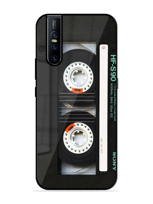 Sony Hf-S90 Cassette Glossy Metal Phone Cover for Vivo V15 Pro Zapvi