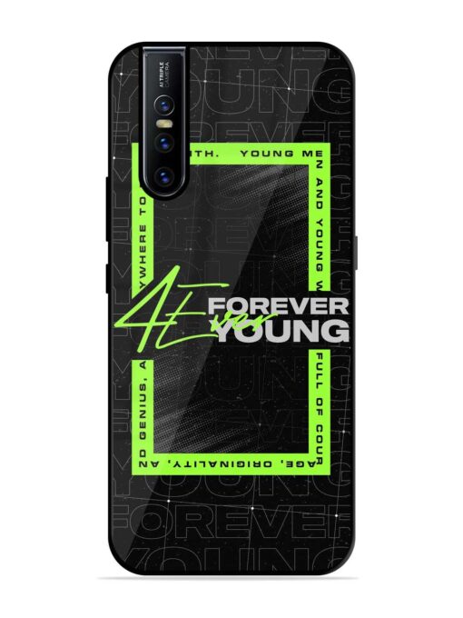 Forever Young Glossy Metal Phone Cover for Vivo V15 Pro Zapvi