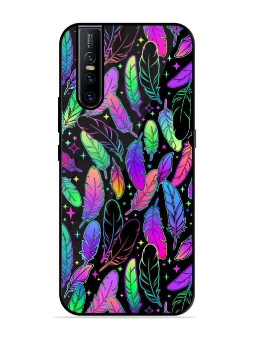 Bright Multi Colored Seamless Glossy Metal Phone Cover for Vivo V15 Pro Zapvi