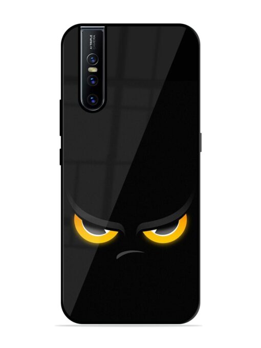 Scary Yellow Eye Glossy Metal TPU Phone Cover for Vivo V15 Pro Zapvi