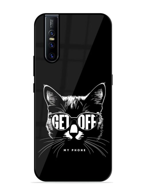 Get Off Glossy Metal TPU Phone Cover for Vivo V15 Pro Zapvi