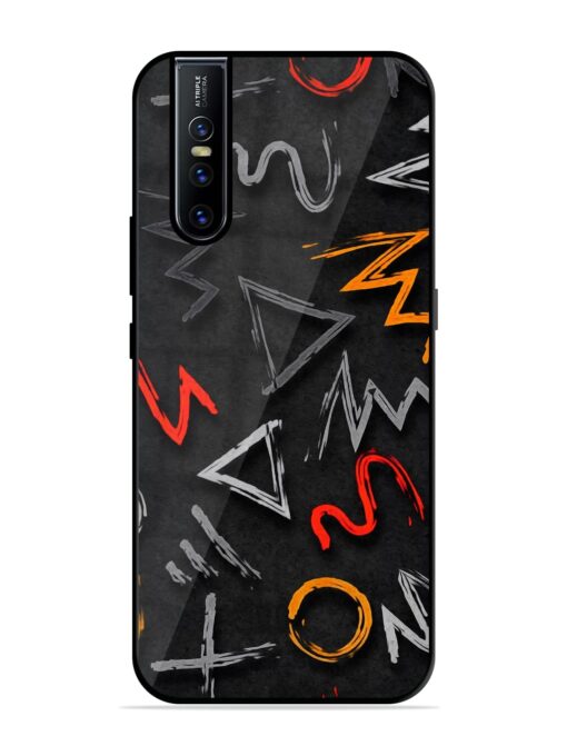 Grungy Graffiti Glossy Metal Phone Cover for Vivo V15 Pro Zapvi