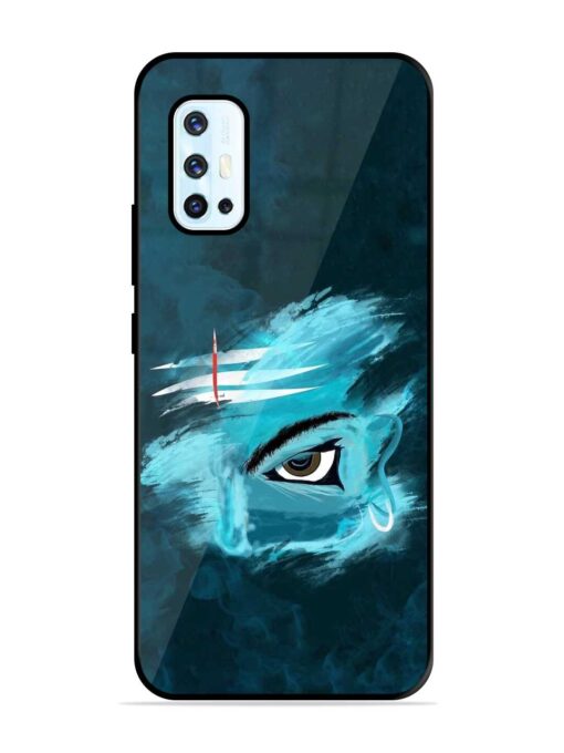 Lord Shiva Glossy Metal Phone Cover for Vivo V17 Zapvi