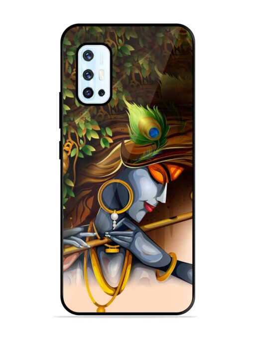 Krishna Glossy Metal Phone Cover for Vivo V17 Zapvi