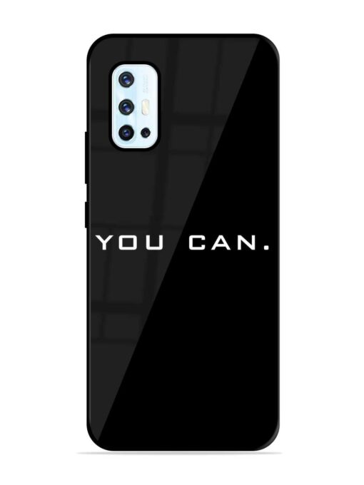 You Can Glossy Metal Phone Cover for Vivo V17 Zapvi